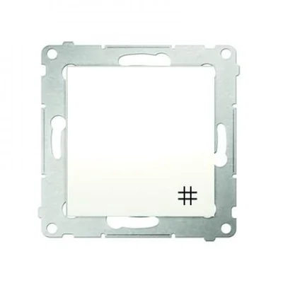 Łącznik krzyżowy (moduł) 16A 250V zaciski śrubowe krem