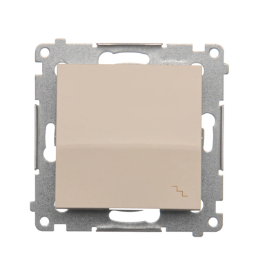 Łącznik schodowy (moduł) 10A 250V szybkozłącza krem