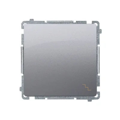 Łącznik schodowy (moduł) 230V, inox metalik