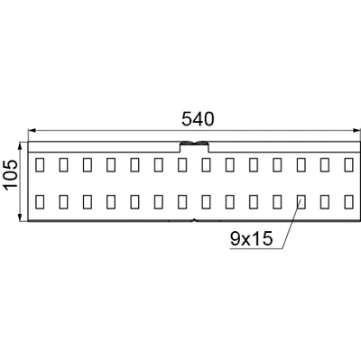 Ladder angle connector, LKDCH100 N
