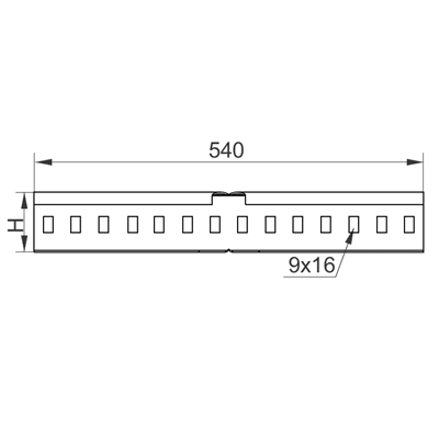Ladder angle connector, LKDCH45 N