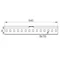 Ladder angle connector, LKDCH50 N