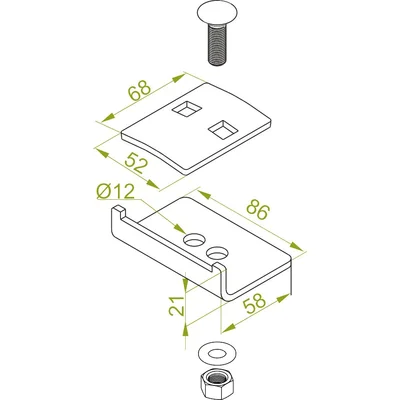 Ladder clamping fixture