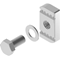 Ladder fixing screw, length 25mm, diameter 10mm