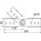Ladder joint connector, LGCH45 N