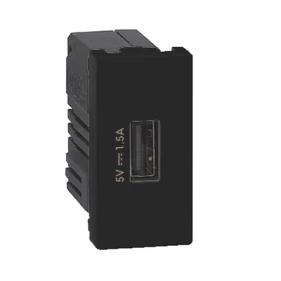 Ładowarka USB K45 USB 2.0 - A 5V DC 1,5A grafit
