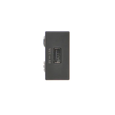 Ładowarka USB K45 USB 2.0 - A 5V DC 1,5A grafit