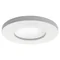 LAGOS Round recessed lamp IP65 white