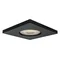 LAGOS Square recessed lamp IP65 black