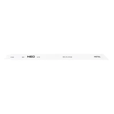 Lames de scie sabre 300 x 19 x 0,9 mm, 14 TPI, lot de 2