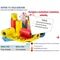 Lamina per cavi blu, 20 cm, spessore 0,3
