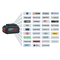 Lampa akumulatorowa budowlana led GLI 18V 1900lm