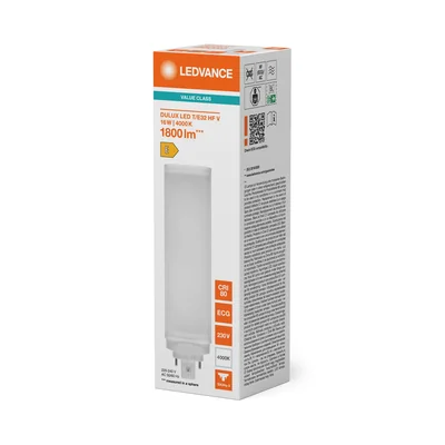 Lampa DULUX LED T/E32 HF V 16W 840 GX24Q-3LEDV LEDVANCE