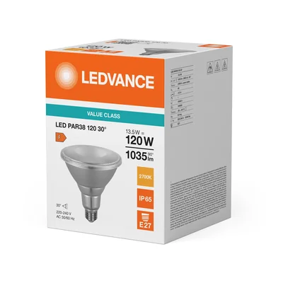 Lampa LED PERFORMANCE CLASS Spot PAR38 GL 120 non-dim 13.5W/827 E27 LEDVANCE