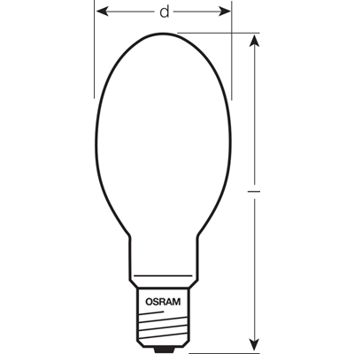 Lampa wyładowcza NAV E 100 SUPER 4Y 100 W E40