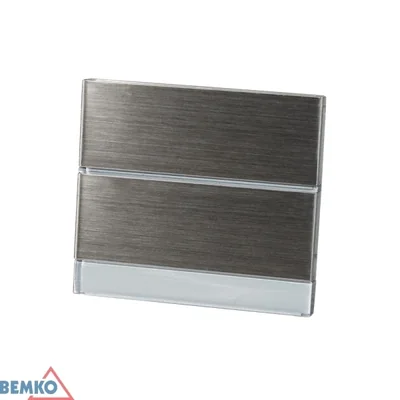 Lampada a gradini per scale, 3000K, acciaio, 1,2 W, 12 V CC, 40 lm