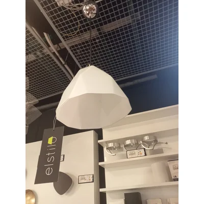 Lampada a sospensione Barbados bianca