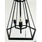 Lampada a sospensione GEOMETRIC 3 E27 IP20, nera