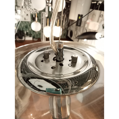 Lampada a sospensione Ken, fumé
