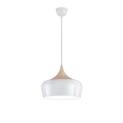 Lampada a sospensione NEBAB E27 IP20 bianca