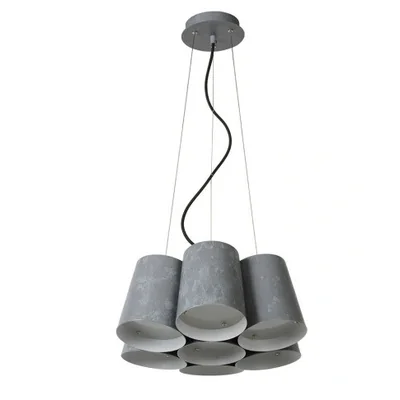 Lampada a sospensione OSMOND GU10 IP20, grigia