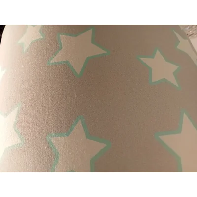 Lampada a sospensione per bambini con stelle grigie