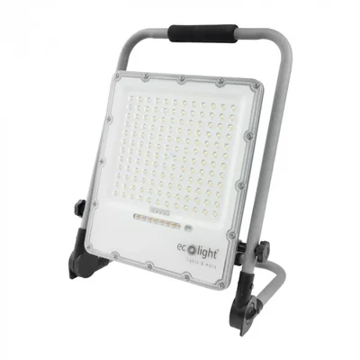 Lampada da lavoro a LED con batteria, 100W, 5000K