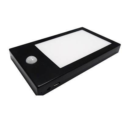 Lampada da mobile Lisa USB con sensore, nera