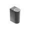 LAMPADA DA PARETE BIDIREZIONALE, TIAGO, GU10, max. 2X35W, IP54, AC 220-240V, 50/60Hz, NERA