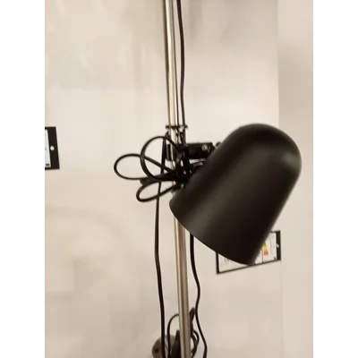 Lampada da parete Conrad nera