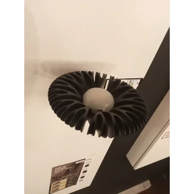 Lampada da parete Florensis nera