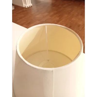 Lampada da parete Orlando nichel bianco