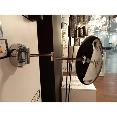 Lampada da parete per bagno cromata H20