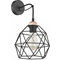 Lampada da parete TK-Lighting GALAXY nero-rame/nero 1xE27 1735