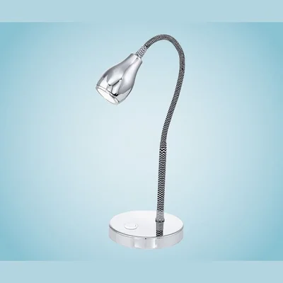 Lampada da scrivania Naira cromata