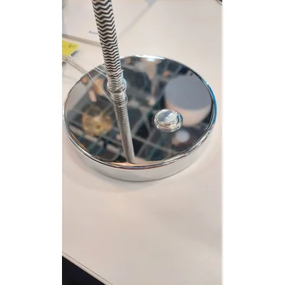 Lampada da scrivania Naira cromata