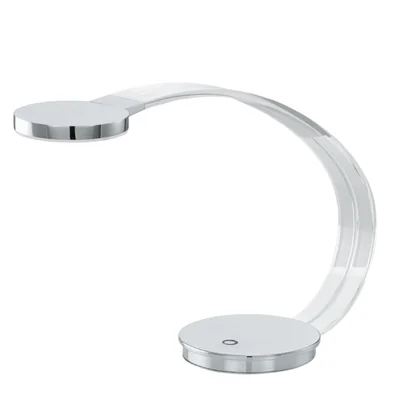 Lampada da scrivania Tartini cromata