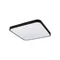 Lampada da soffitto Agnes Square 43,5 cm nera