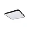 Lampada da soffitto Agnes Square 43,5 cm nera