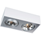 Lampada da soffitto con display Bloq bianca