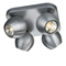 Lampada da soffitto con display Planet in alluminio