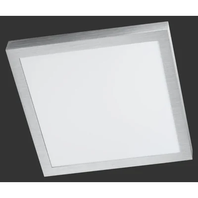 Lampada da soffitto in alluminio spazzolato