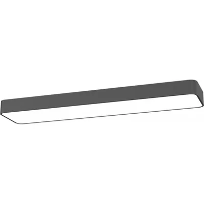 Lampada da soffitto SOFT LED T8 IP20 grafite