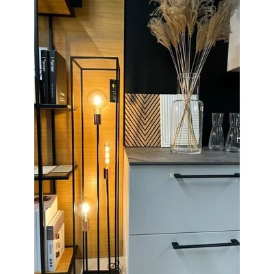 Lampada da terra ARTHUR E27 IP20 nera