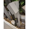 Lampada da terra cubica PATH LIGHT L-TYPE grigio argento GU10 max. 35 W