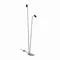 Lampada da terra Mono 212cm 2x10W GU10 IP20 nera