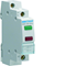 Lampada di segnalazione a doppio LED, verde+rosso, 230V AC