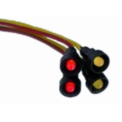 Lampada di segnalazione a LED D=5MM ROSSO. 230V AC LS LED 5 R 230