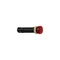 Lampada di segnalazione Ø12 LED rossi con coperchio 24V