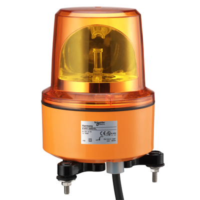 Lampada di segnalazione Ø130 LED arancione 120V AC